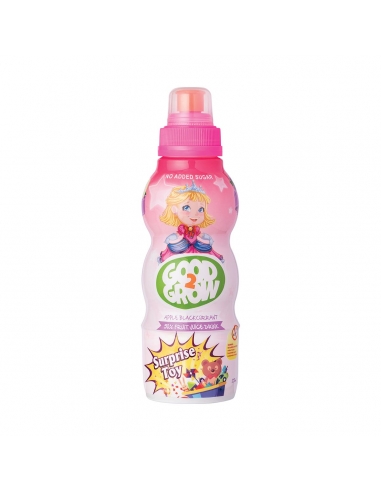 Good 2 Grow Apple Blackcurrant Juice Pink con juguete 250ml x 12
