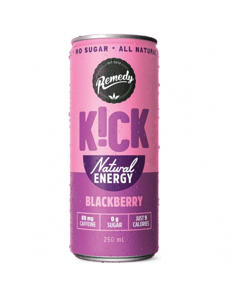 Remedy Kick Blackberry 250ml x 12