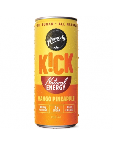 Remedy Kick Mango Pineapple 250ml x 12