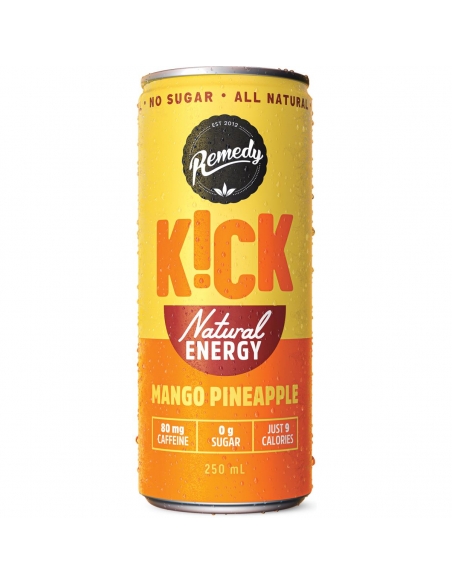 Remedy Kick Mango Pineapple 250ml x 12