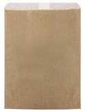 Cast Away No1 Brown Long Greaseproof Lined Paper Bags x 500