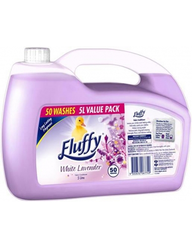 Fluffy Tela de lavanda blanca Softener 5l