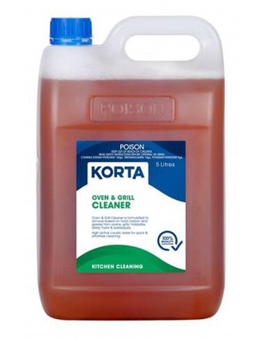 Korta 烤箱和烧烤清洁剂 5l