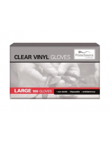Cast Away Gloves Vinyl Large 100s