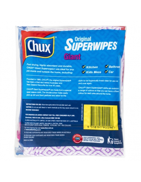 Superwipes Riesentücher, 10er-Pack