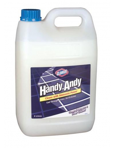 Handy Andy Piso ammoniado y limpiador de propósito general blanco 5l