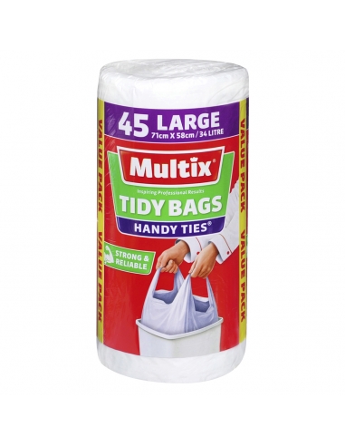 Multix 残疾 Tie Great Bags 45 Pack
