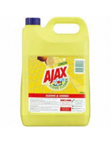 Ajax Piso de limpieza Lemon 5 Lt Bottle