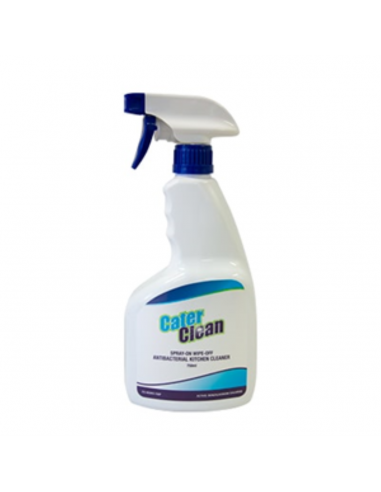 Cater Clean Detergente Antibatterico Cucina Spray Rtu 750 Ml Bottiglia