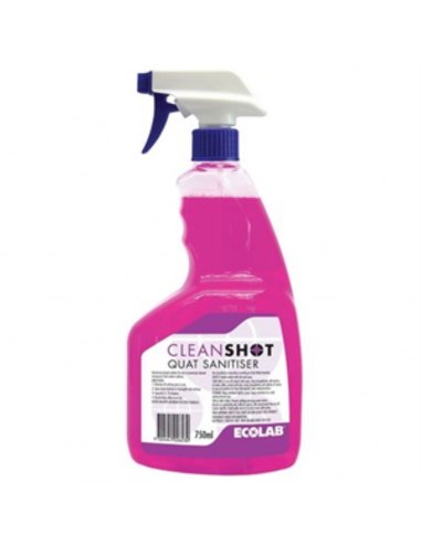 Ecolab Ontsmettingsmiddel Cleanshot Quat 750 ml per stuk