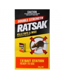 Ratsak Double Strength Rodenticide 350gm x 1