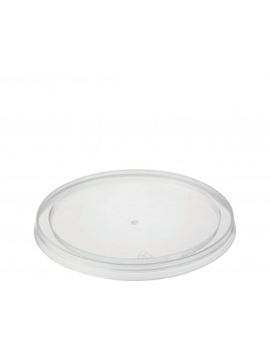 Cast Away Coppa di plastica rotonda Lid 4oz Un coperchio si adatta tutto 70 mm x 100