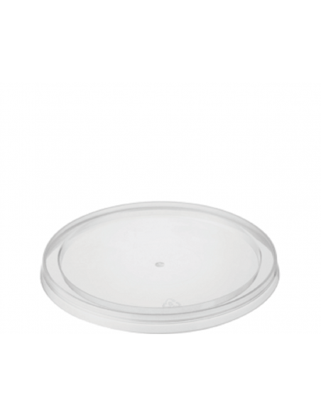 Cast Away Copa de plástico redondo Lid 4oz Un Lid Fits All 70 mm x 100