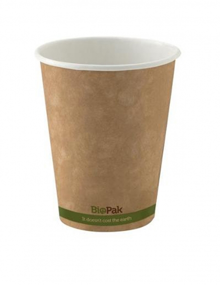 Biopak Biocup Kraft's 8oz 50 Pack x 1