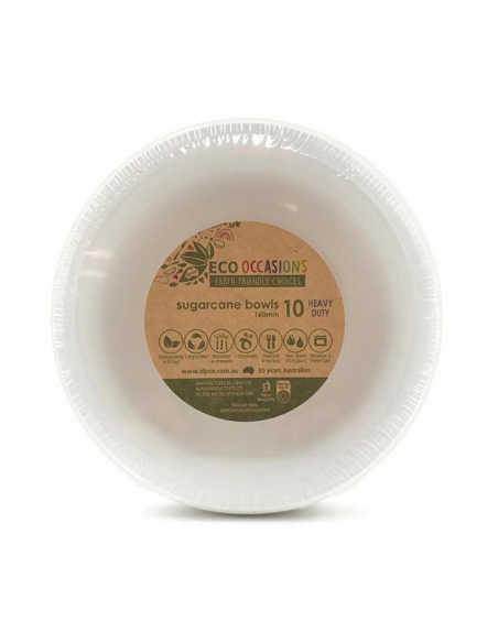 Alpen Bol à sucre blanc 16cm 10 Pack
