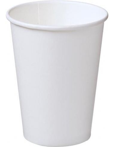 Cast Away Single Wall White Paper Cup 355ml x 50