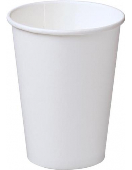Cast Away Single Wall White Paper Cup 355ml x 50