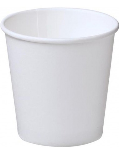 Cast Away Cup Single Wall White Pp Hot 118ml x 50