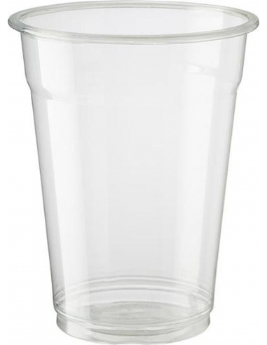 Cast Away Hi Kleer Plastic Beer Cups 425ml 425 ml / 15 oz Uso con coperchi di diametro 90mm x 50