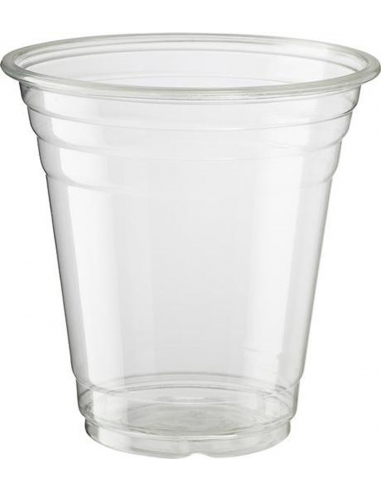 Cast Away Hi Kleer Plastic Cups 400ml 400 ml / 14 oz Uso con tapas de diámetro de 98mm x 50