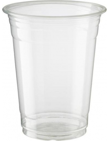 Cast Away Hi Kleer プラスチックカップ 500ml 500ml / 16 oz 直径 98mm の蓋と併用 x 50