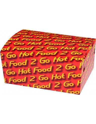 Cast Away Junior Takeaway Container 50 Pack 130 by 100 by 57 mm x 5
