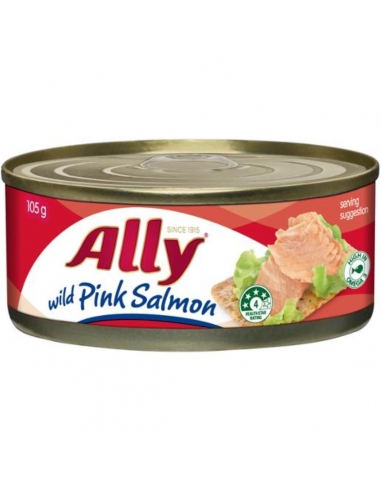 Ally Salmon 粉红三文鱼105gm