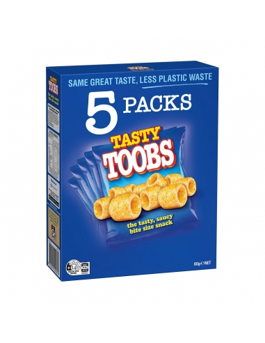 Tasty Toobs 5 Pack 65g x 1