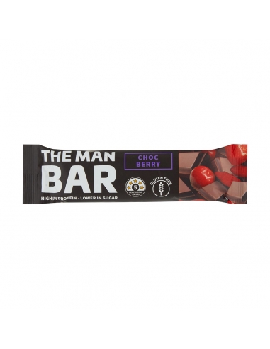 The Man Bar Choc Berry 50g x 10