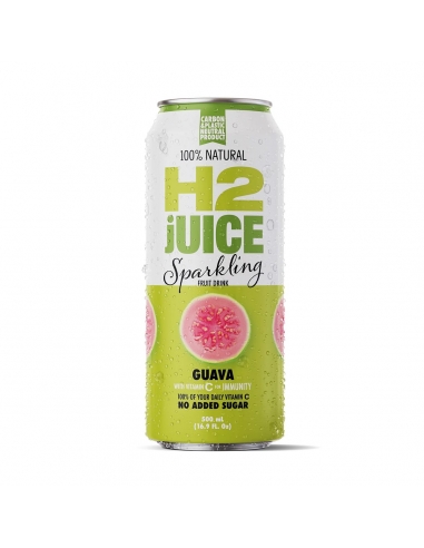 H2 Juice Sparkling Guave 500 ml x 12