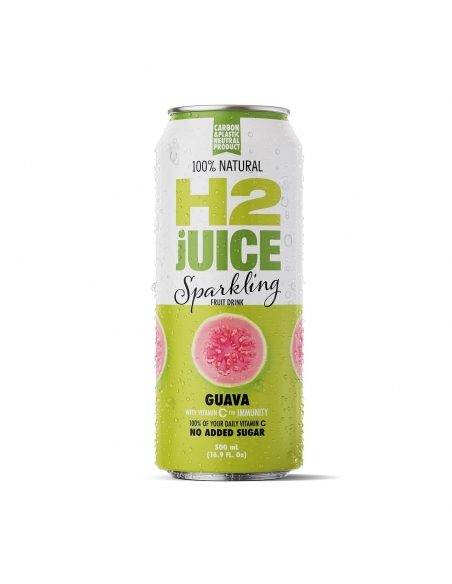 H2 Juice Musująca Gujawa 500ml x 12