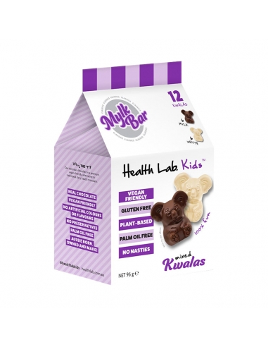 Health Lab Dzieci Mylk Bar Mixed Kwala 96g x 4