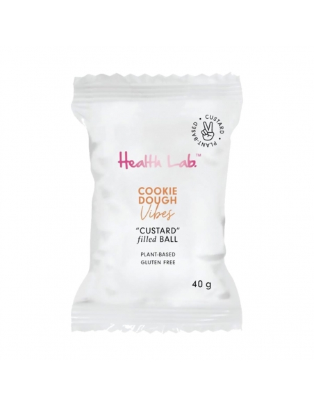Health Lab Koekjesdeeg Vibes Custard gevulde bal 40 g x 12
