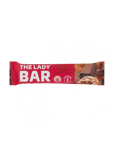 De Lady Bar Chunky Chocolade 50 g x 10