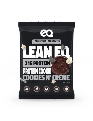 Eq Lean Protein Cookie Cookies N' Creme 85g x 12