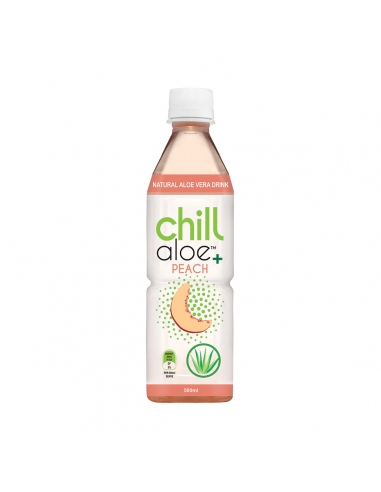 Chill Aloes Brzoskwiniowy 500ml x 20