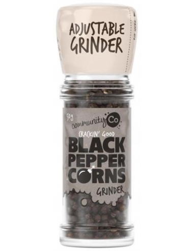 Community Co Grinder Peppercorn Noir 50gm