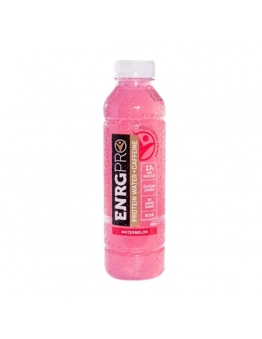 Enrgpro Proteinwasser mit Koffein Wassermelone 500 ml x 12