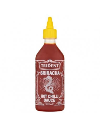 Trident Saus Sriracha Hot Chilli 480 Ml Fles