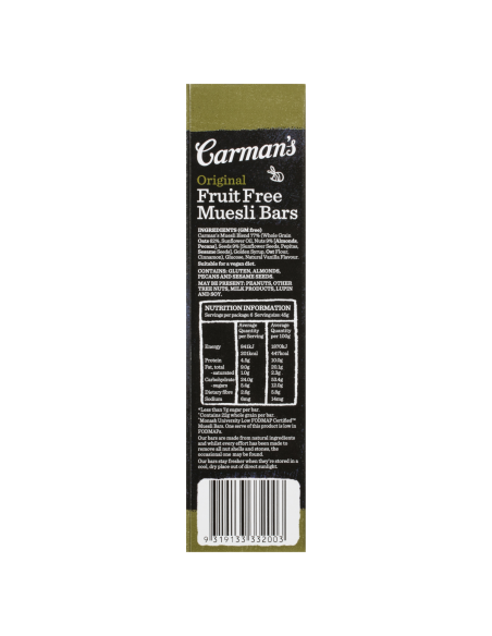 Carmans Original Fruit Free 270g x 1