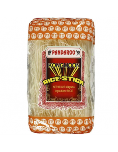 Pandaroo Noodles Rice Say Kongmoon Vermicelli 454 Gr Packet