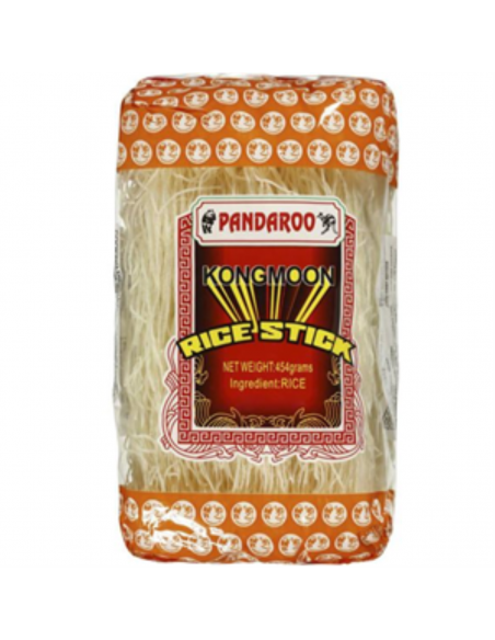 Pandaroo Noodles Rice Stick Kongmoon Vermicelli 454 Gr x 1