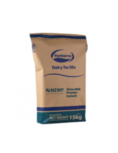 Fonterra Milk Powder Skim Instant (agg) 15 Kg Bag