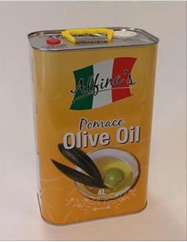 Alfinas Oil Olijfolie 4 liter blik