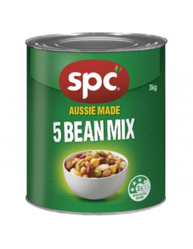 Spc Bean Mix Five 3 Kg Can