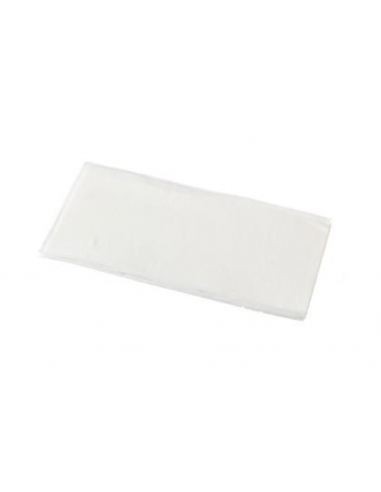 Culinaire Cena de servilletas Quilted Gt Fold White 100 Packet