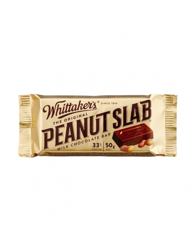Whittaker's Peanut Slab 50g x 50