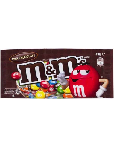 Chocolate con leche Mars M & M's 49 g x 12
