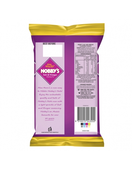 Nobbys Salz und Essig Erdnüsse 350g