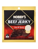 Nobbys Beef Jerky Hot 25g x 12